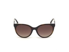 Guess GU7619 52F Brown Havana Round Cat Eye Plastic Sunglasses Frame 55-19-145