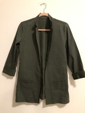 Blazer Women’s Small Green Tweed Equestrian Horse Riding Jacket