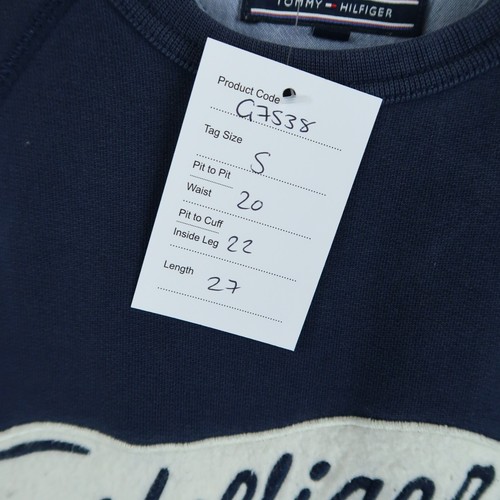 Tommy Hilfiger Sweatshirt Spell Out Logo Gr. Small (G7538) - Bild 3 von 4