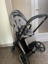Poussette trio Cybex Priam 4 platinum