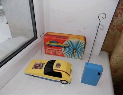 RARE VINTAGE USSR Soviet TOY Sport Car Rally Radio-controlled Model- spare part