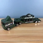 Vintage G.I.JOE TONKA Semi-Truck, Trailer, & MINI LAV-25 Infantry Tank