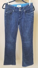 Paige Jeans Womens Size 27 Hidden Hills Boot Leg Dark Denim Blue