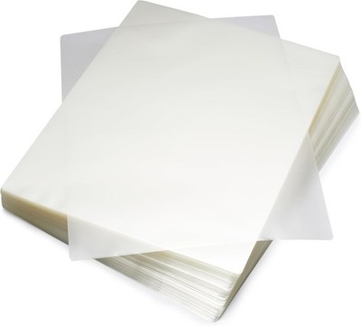 200 Pack Clear Letter Size Thermal Laminating Pouches 9 X 11.5 inch Sheets 5 Mil