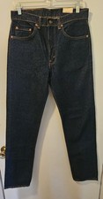Levi's Vintage 1989 505-0216 Blue Denim Straight Leg Jeans Men's Size 32x32 NWT