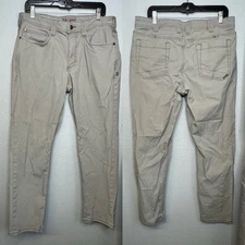 5.11 Tactical Pants Mens 38x36  Tan Khaki Elastic Waist Canvas Cargo
