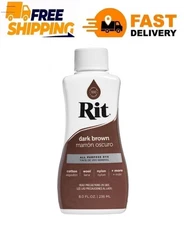 Rit, All Purpose Liquid Dye, Dark Brown, 8 fl. oz.