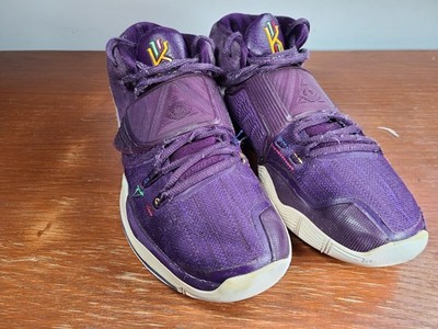 Nike Kyrie 6 Enlightenment Shoes Mens Size 11 US BQ4630-500 Purple/White