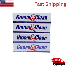 Groom Clean Greaseless Hair Control, 4.5 oz Pack of 4