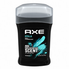 Axe Apollo Aluminum Free Deodorant 3 oz Sage Cedarwood 48H Long Lasting Scent