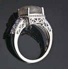 925 STS Stamped: Sterling Silver, Labradorite+Tanzanite Colored Gemstones Ring — photo 7
