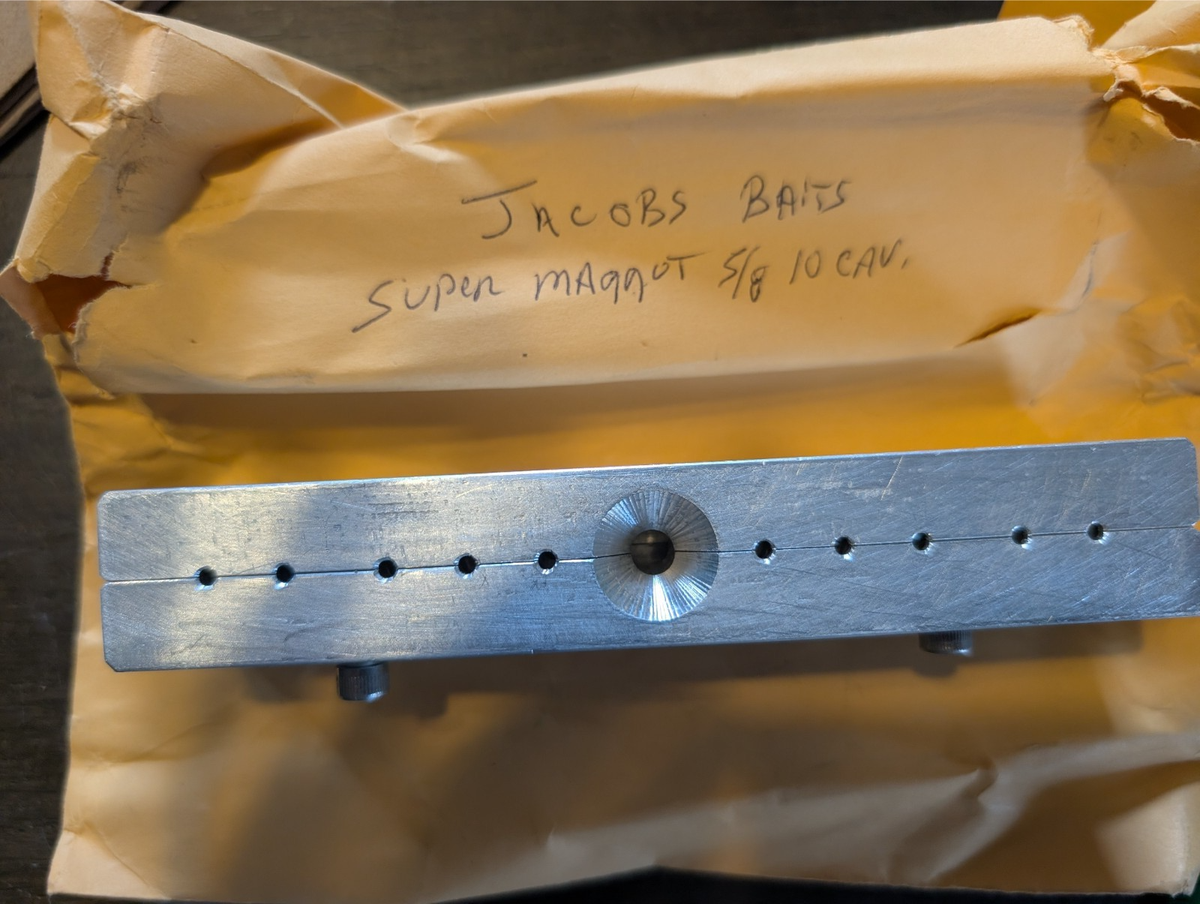 Jacobs Bait Soft Plastic Injection Mold 