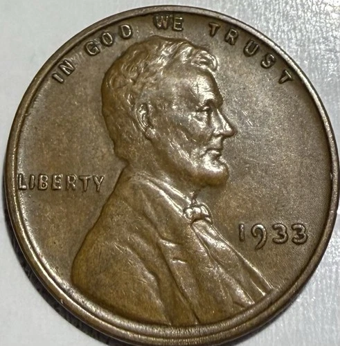 1933 P BN Lincoln Wheat Cent - VF - #2080