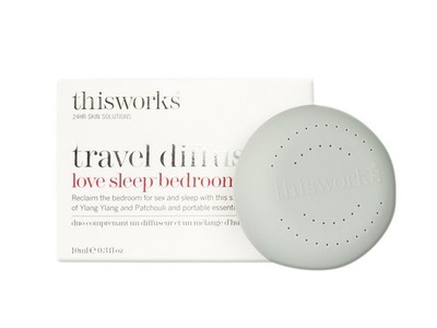 ThisWorks Travel Diffuser & Love Sleep Bedroom Blend 0.3 OZ