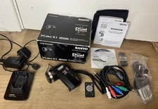 Sanyo VPC-HD2000 Digital Movie HD Camcorder- Black- Boxed/ Tested & Working