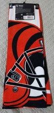Toalla de playa NFL Cincinnati Bengals 30" X 60" - NUEVA