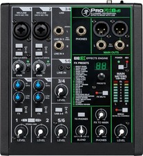 Mackie ProFX6v3 - 6-Channel Analogue Effects Mixer With USB - Black