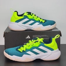 Adidas Barricade Women's Size 9 Athletic Shoes Signal Green Tennis Sneakers