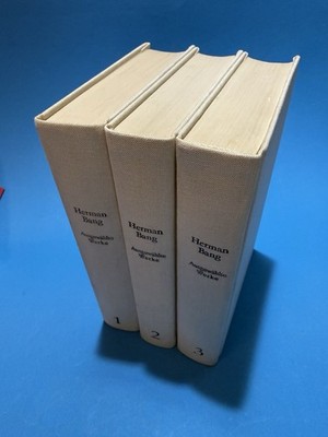 Herman Bang Ausgewählte Werke Bände 1 2 3 Bücher DDR Leinen Hinstorff
