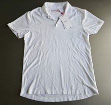 Orlebar Brown Felix Resort Collar Cotton Modal White Polo Shirt Size Large