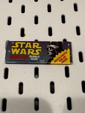 Vintage 1978 Star Wars Sugar Free Bubble Gum sealed Unopened Package Darth Vader