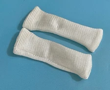 Vintage White Rayon Doll Socks Shirley Temple Madame Alexander Patsy Joan Toni