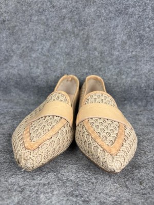 Loafers AGL Womens Size 8 Beige Woven Leather Loafers D548006 EU 38 Beige AGL Shoes for Women for sale | eBay main image 4