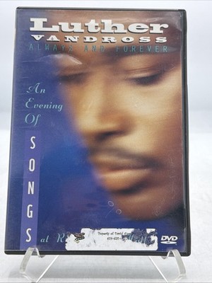 Luther Vandross Always And Forever Evening of Songs Royal Albert Hall DVD 1994