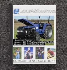 410 450 470 530 500 DTC Tractor Service Parts Manual Fits Long Landtrac - PAPER 