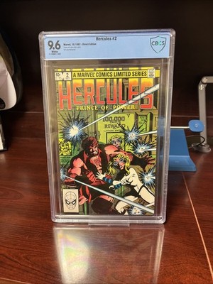 HERCULES #2 (10/82) ~ CBCS  9.6 ~ WHITE PAGES ~ MARVEL COMICS ~ PRINCE OF POWER