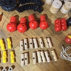 Classic Hasbro Tinkertoy Wood & Plastic ULTRA 23267 Construction See Description — photo 8