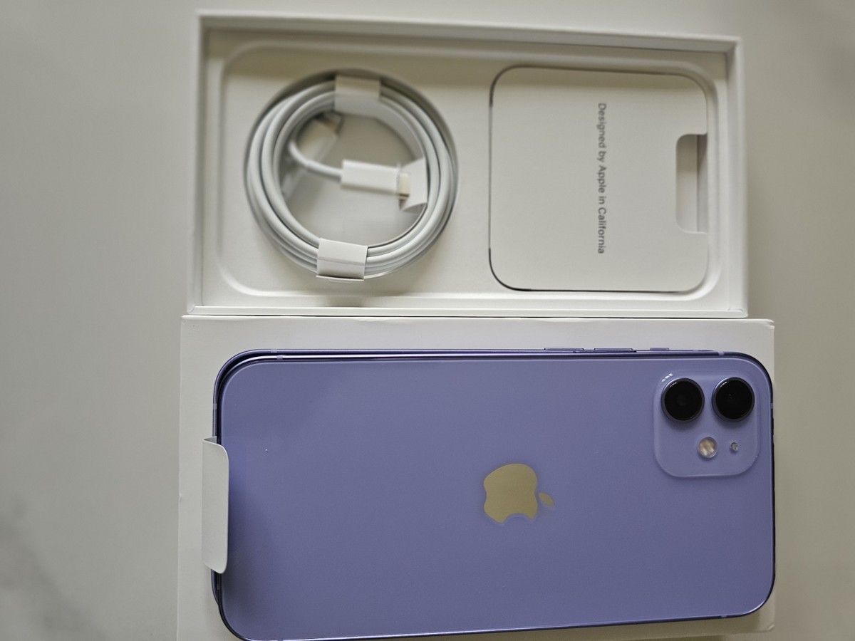 iPhone1264パープル Apple iPhone 12 Purple 64GB Unlocked Renewed Smartphone
