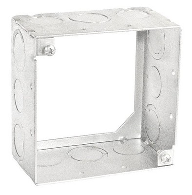 Topaz 53171-S 4SQ Box 2-1/8'' 6 Combo KO Welded Metal