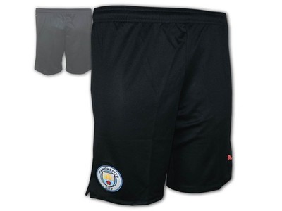 Puma Manchester City Short schwarz MCFC Home Away Fußball Hose Turnhose S-3XL
