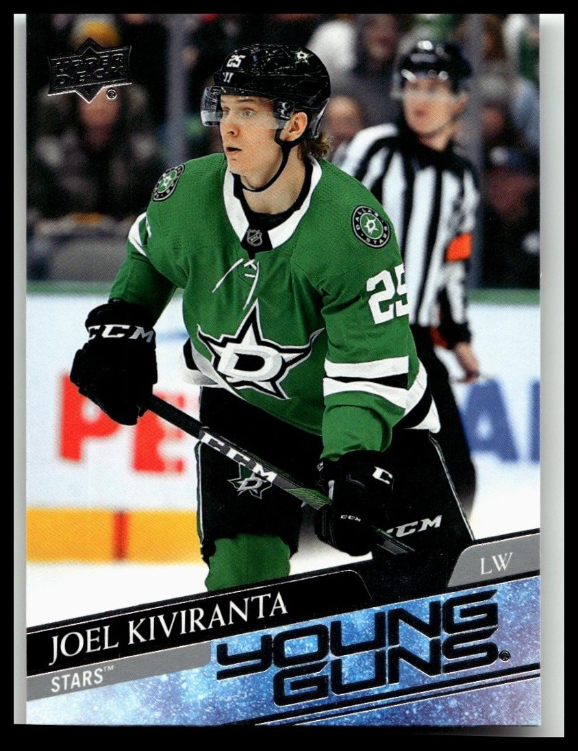 2020-21 Upper Deck #207 Joel Kiviranta Young Guns Dallas Stars