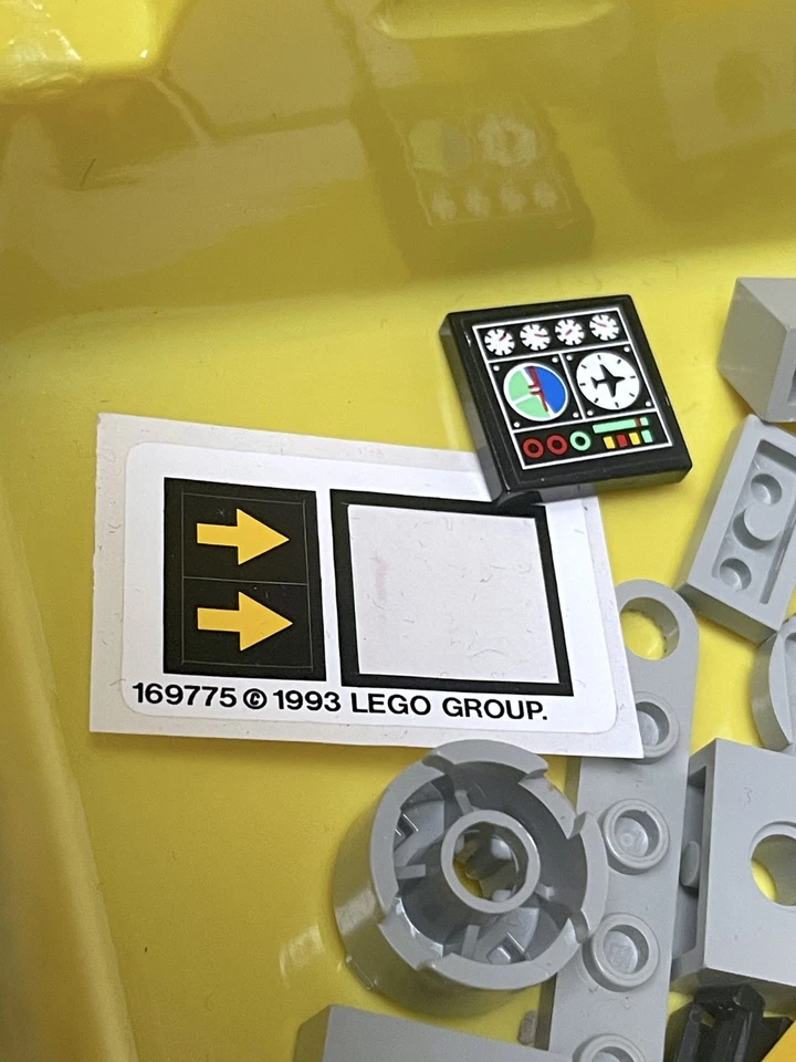 Lego 8412 Technic hélicoptère Nighthawk 1995 complet en boîte + notice TBE - Photo 4/4