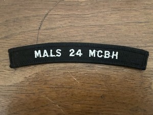 US Navy Shoulder Rocker Tab: MALS 24 Marine Corps Base Hawaii
