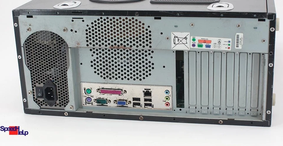 Computer Desktop Intel Board D101GGC Computer PC Parallel LPT Port Windows XP OK - Image 3 of 4