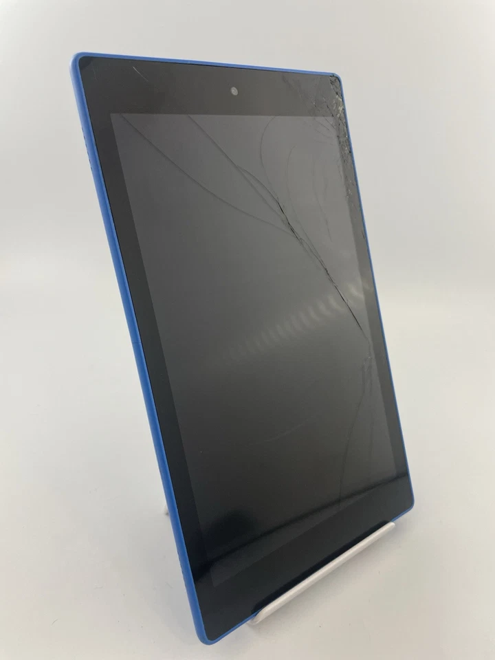 Amazon Kindle Fire HD 8 Tablet 5th Gen SG98EG Blue 8" Tablet Cracked Faulty #A - Image 4 of 4