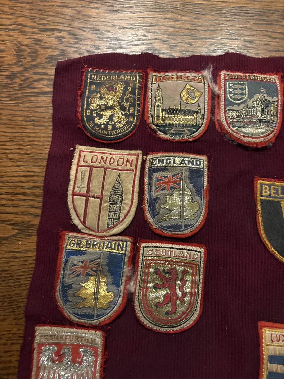 Lot Of 34 Vtg Olympic Travel Patches German Italy USA Holland Read Description image 2