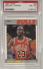 Fleer 1987-88 Michael Jordan #59 PSA 8 Graded Basketball Card Chicago Bulls