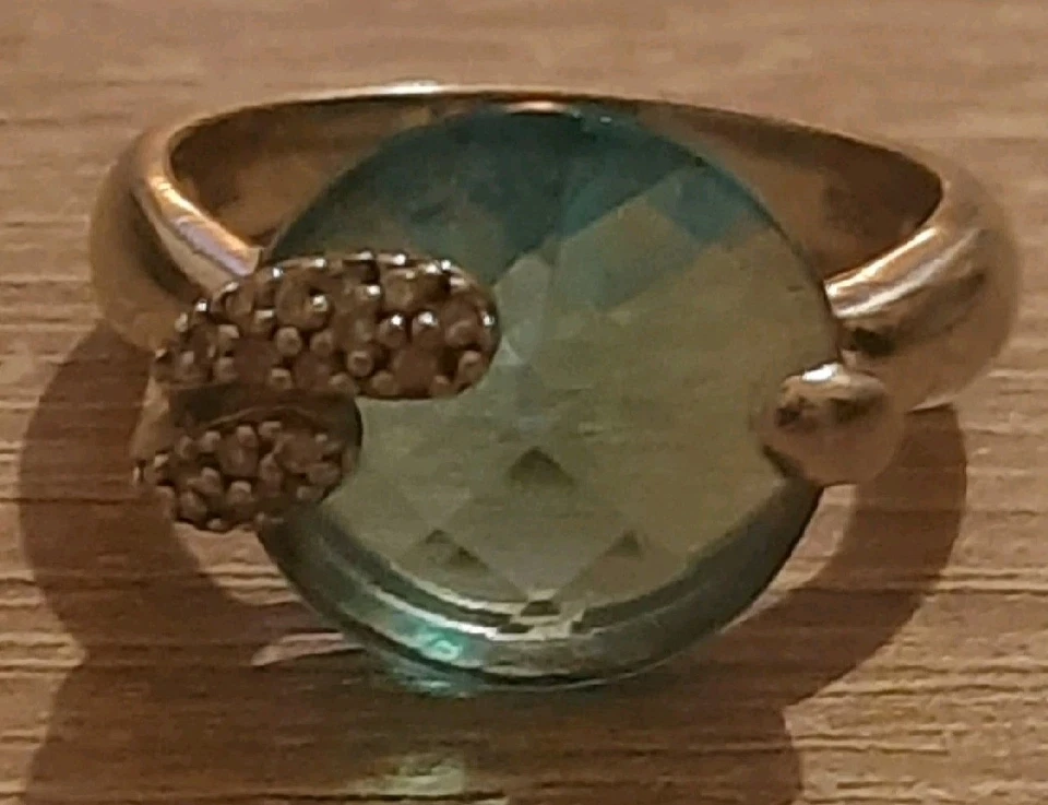 Konvolut 925er Silberringe mit echten Edelsteinen, Gr.18, teils neuwertig. - Bild 2 von 4