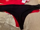 NWT 4 Pair Parade-Women Owned- Thongs  Nylon Mesh Stretch Red Black Size Xlarge — photo 9