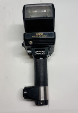 Sunpak Auto 622 Flash w/ ZH-1 Zoom Head   Handle Mount Vintage   Untested