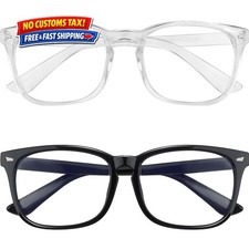 Blue Light Blocking Glasses, 2 Pack Blue Ligh...