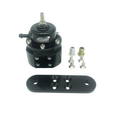Aem Universal Adjustable Black Fuel Pressure Regulator 25-302bk 20-150 Psi Us
