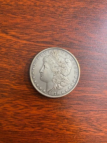 1878 8TF Morgan Silver Dollar XF Extra Fine 8 Tail Feathers Raw - Lot #43