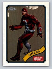 2025 Topps Chrome Marvel #196 Omega Refractor