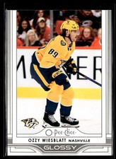 2025-26 Upper Deck Series 2 Hockey O-Pee-Chee Glossy #OG-38 Ozzy Wiesblatt