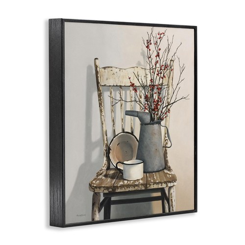 Stupell Industries Vintage Rustic Things Neutral Painting Framed Giclee Art D... - Picture 3 of 9